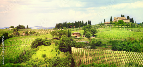 ladscapes of Tuscany, bella Italia series photo