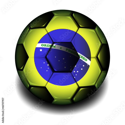 Balon de futbol 3d brazil 2014