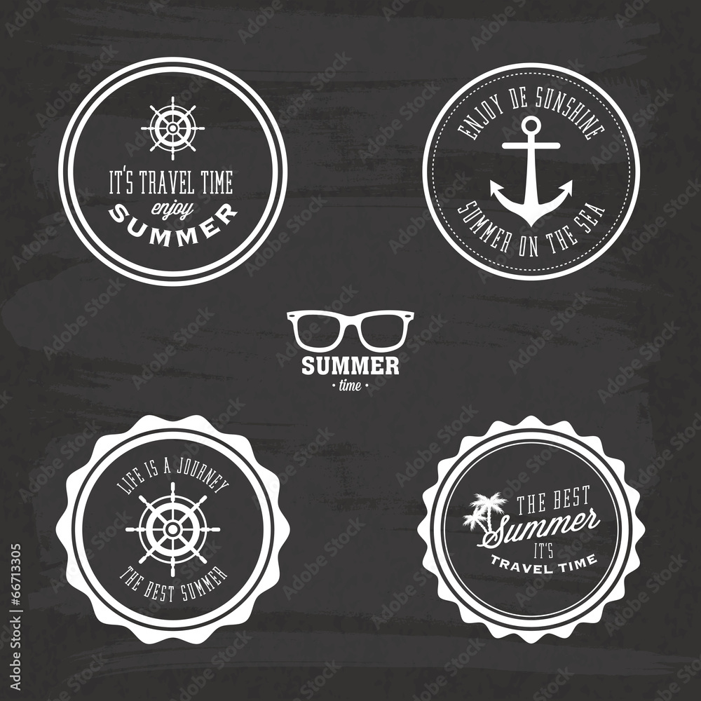 Obraz premium Summer Labels