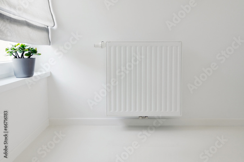 interior detail with radiator photo