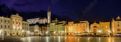 Piran at Night