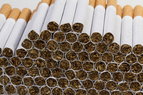 stack of cigarettes