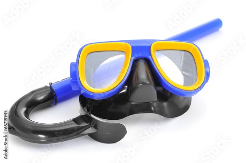 diving mask and snorkel
