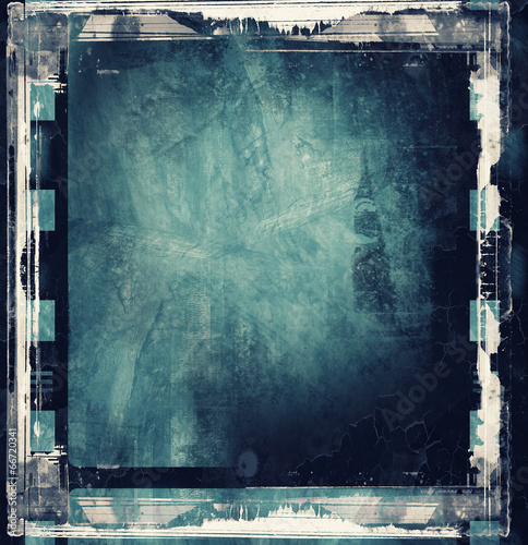 Grunge retro style frame for your projects