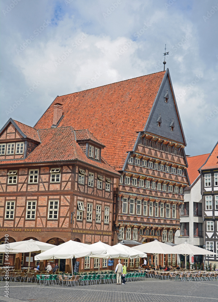 Fototapeta premium Hildesheim, Knochenhauer Amtshaus