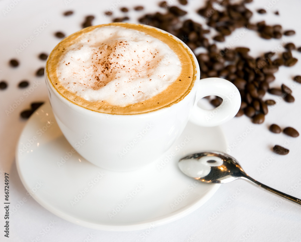 Fototapeta premium cappuccino