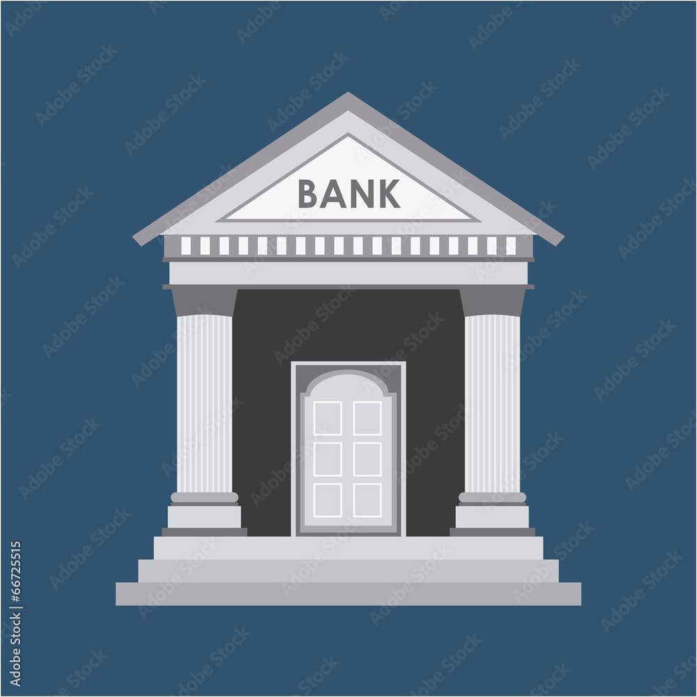 Obraz premium Bank design