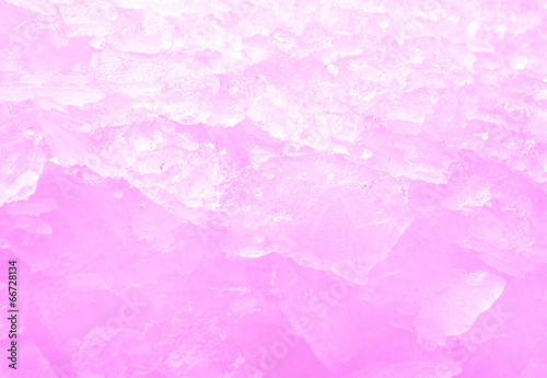 Ice background close up view