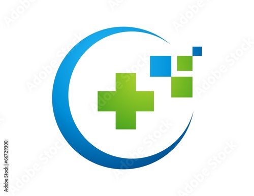 medicine health plus icon,global data logo,business care symbol