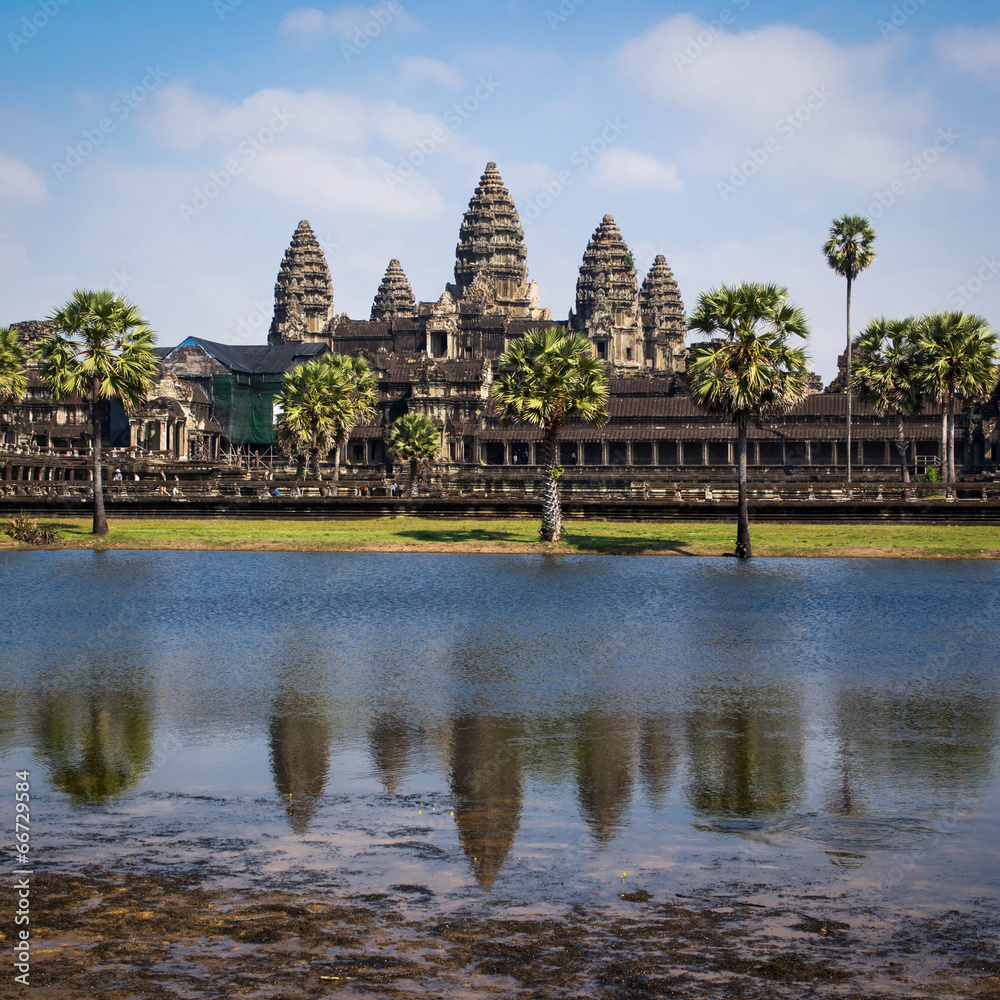 The Ancient Temple of Angkor Wat, Siem Reap, Cambodia The Ancient Temple of Angkor Wat, Siem Reap, Cambodia