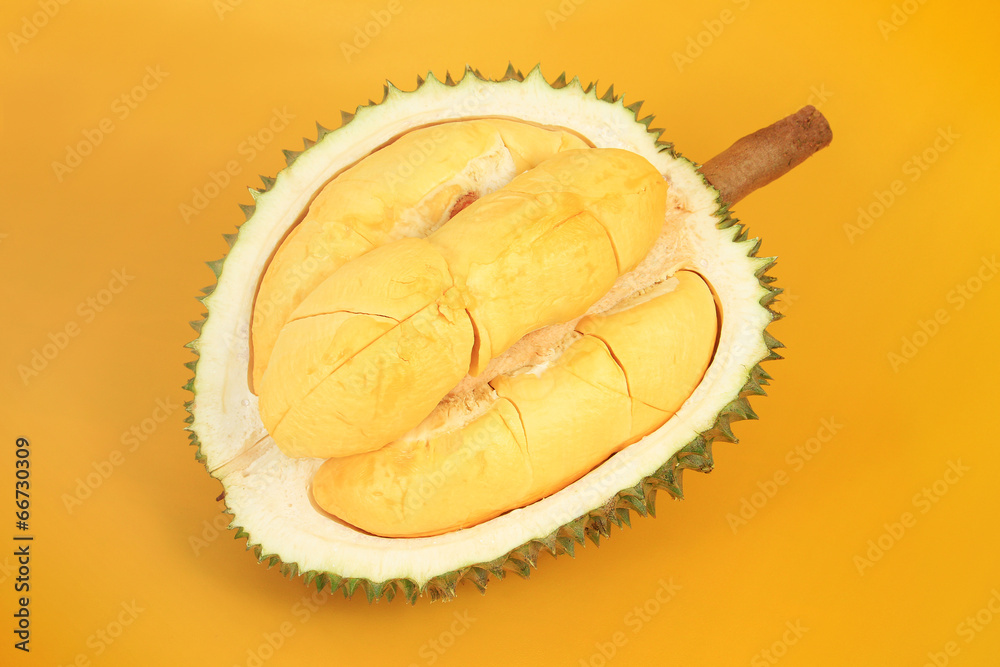 Peeled durian Peeled durian