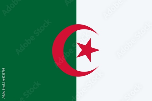 Drapeau de l’Algérie