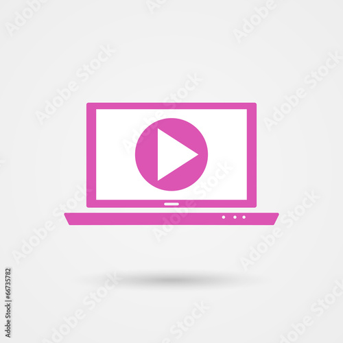 play video icon