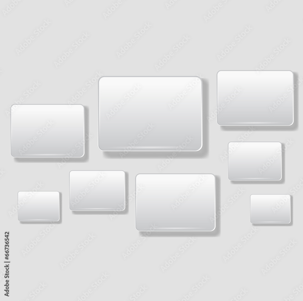Abstract square background on white - Vector illustration Abstract square background on white - Vector illustration