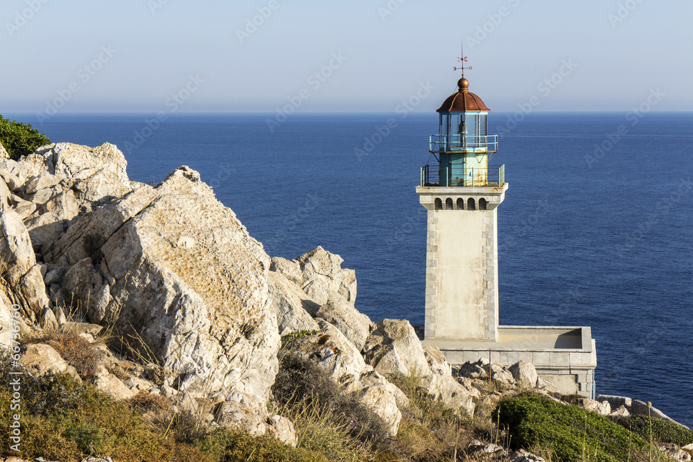Light House in Cape Tenaro,Greece