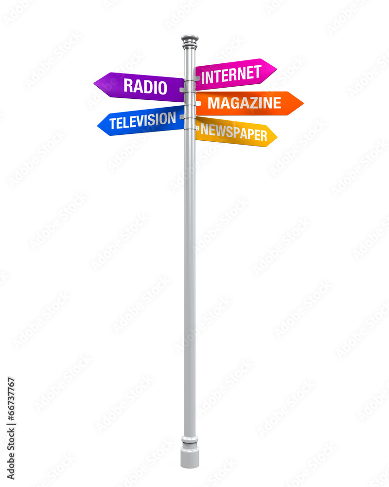 Sign Directions of Media Information Sign Directions of Media Information