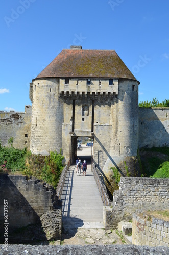 La Porte des Champs - Château ducal de Caen (Normandie)