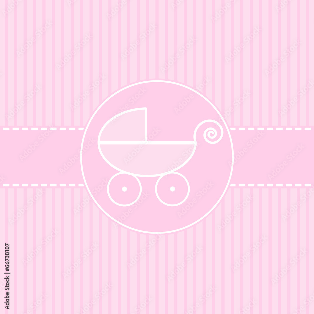 Caby shower invitation template Cute vector card Caby shower invitation template Cute vector card