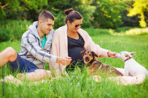 Young family