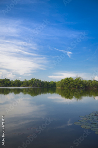 Fototapeta Naklejka Na Ścianę i Meble -  Reflections on a Wilderness Lake