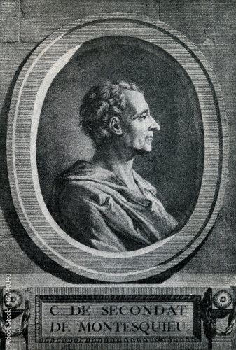 Montesquieu, French lawyer and man of letters photo