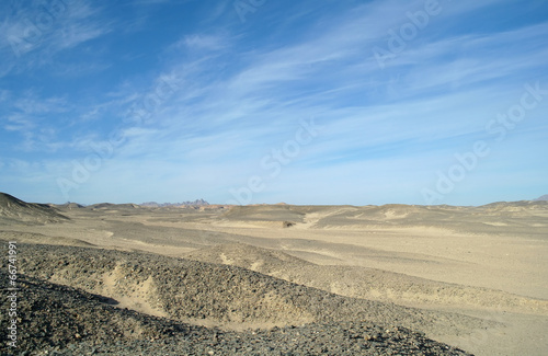 Egyptian desert.