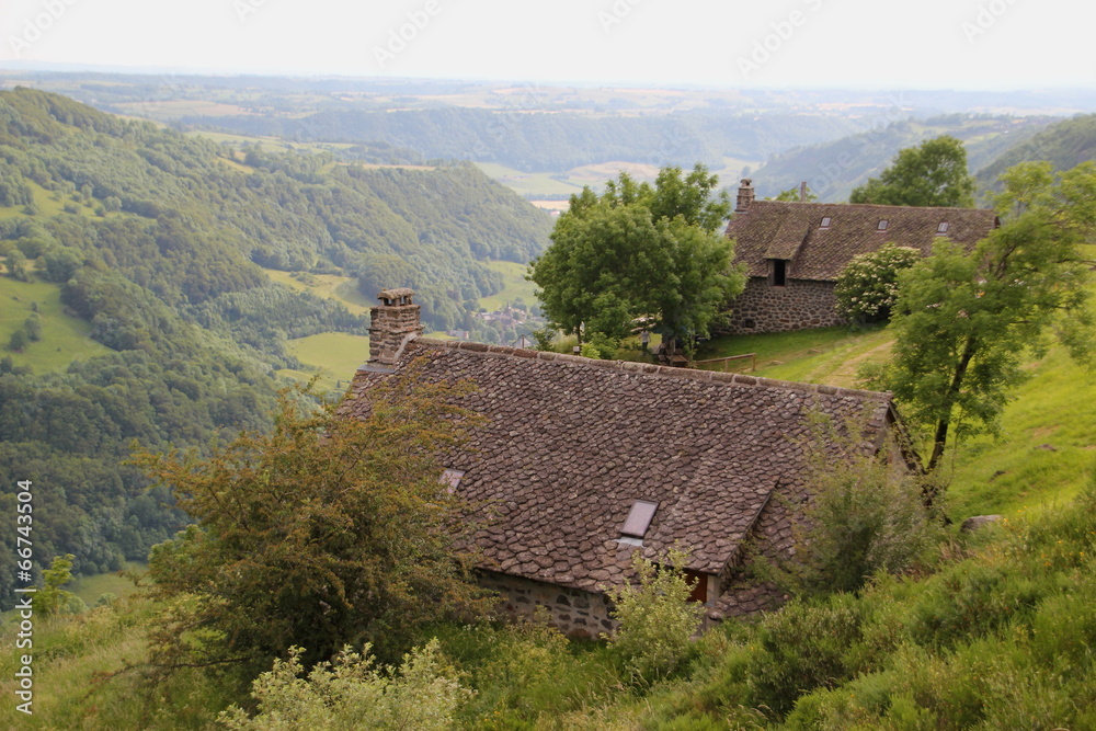 Paysage du Cantal.