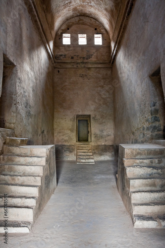 Old Granary Interior at Gingee Fort in India