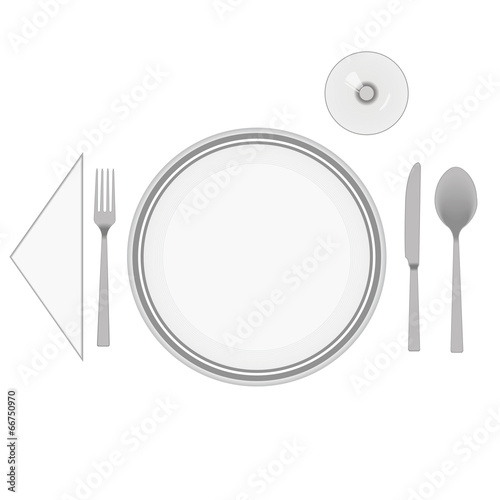 Cutlery vector