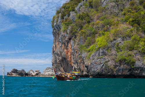 Boat on the sea