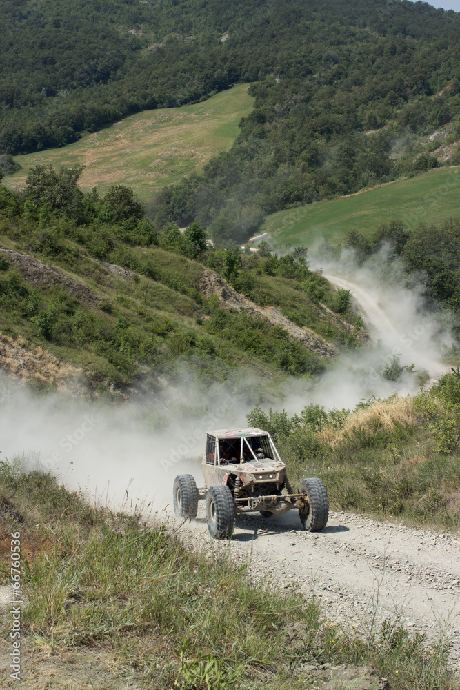 offroad run on terrain track offroad run on terrain track