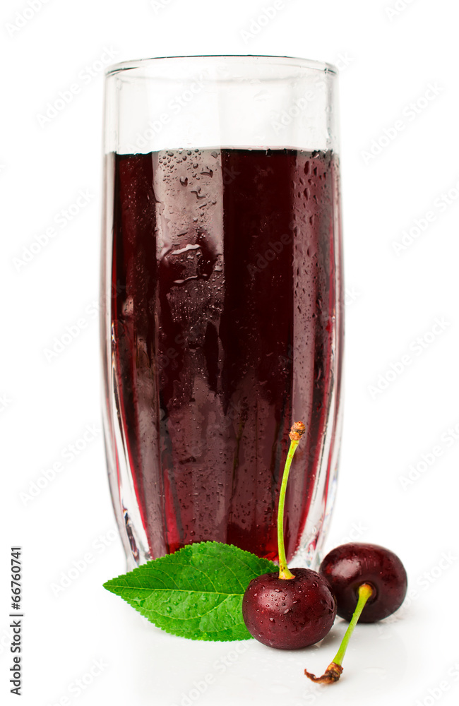 cherry juice with fresh cherries cherry juice with fresh cherries