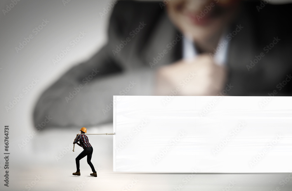 Obraz premium Construction concept