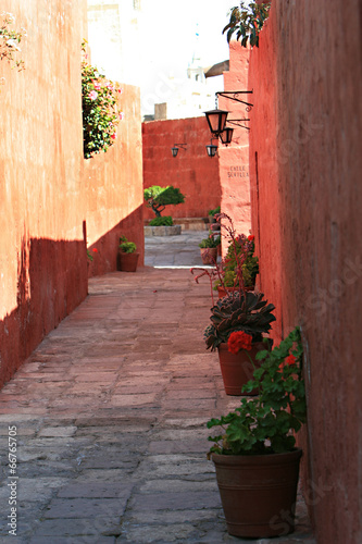 Fototapeta Naklejka Na Ścianę i Meble -  Santa Catalina Convent, Arequipa, Peru