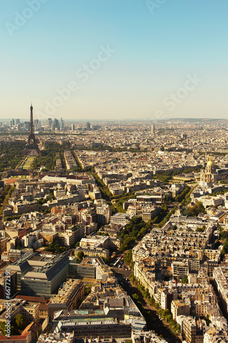 Paris skyline, France.