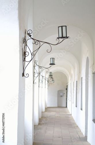 одна из галерей замка