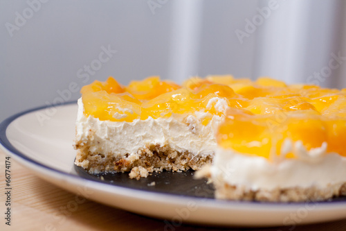 Fruity cheesecake