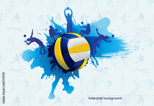 Volleyball abstract