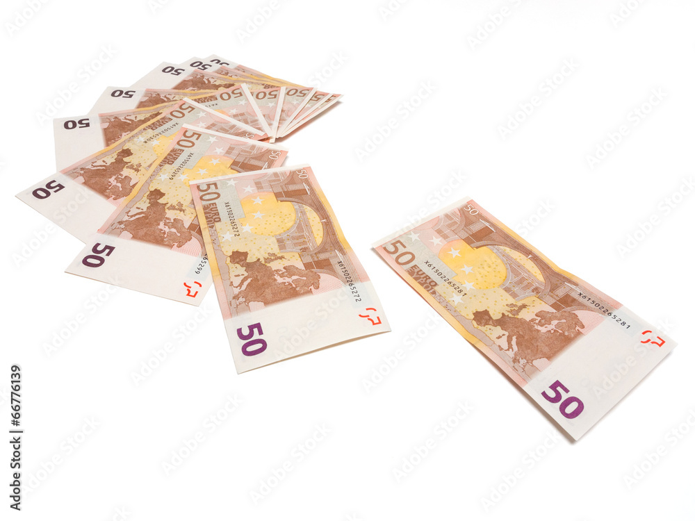 fünfzig euros scheine