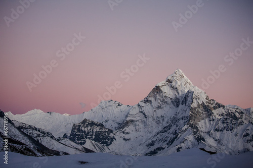 Beautiful landscape of Himalayas mountains © Maygutyak