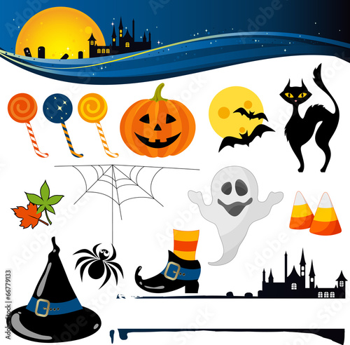 halloween elements