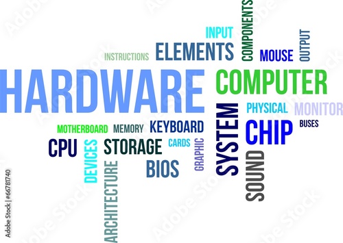 word cloud - hardware