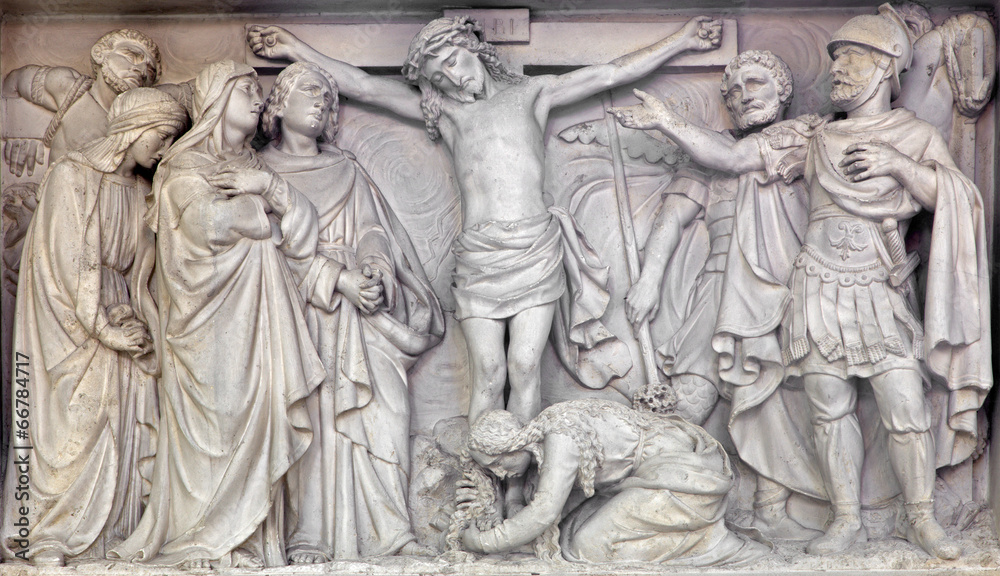 Mechelen - Crucifixion of Jesus - Our Lady across de Dyle