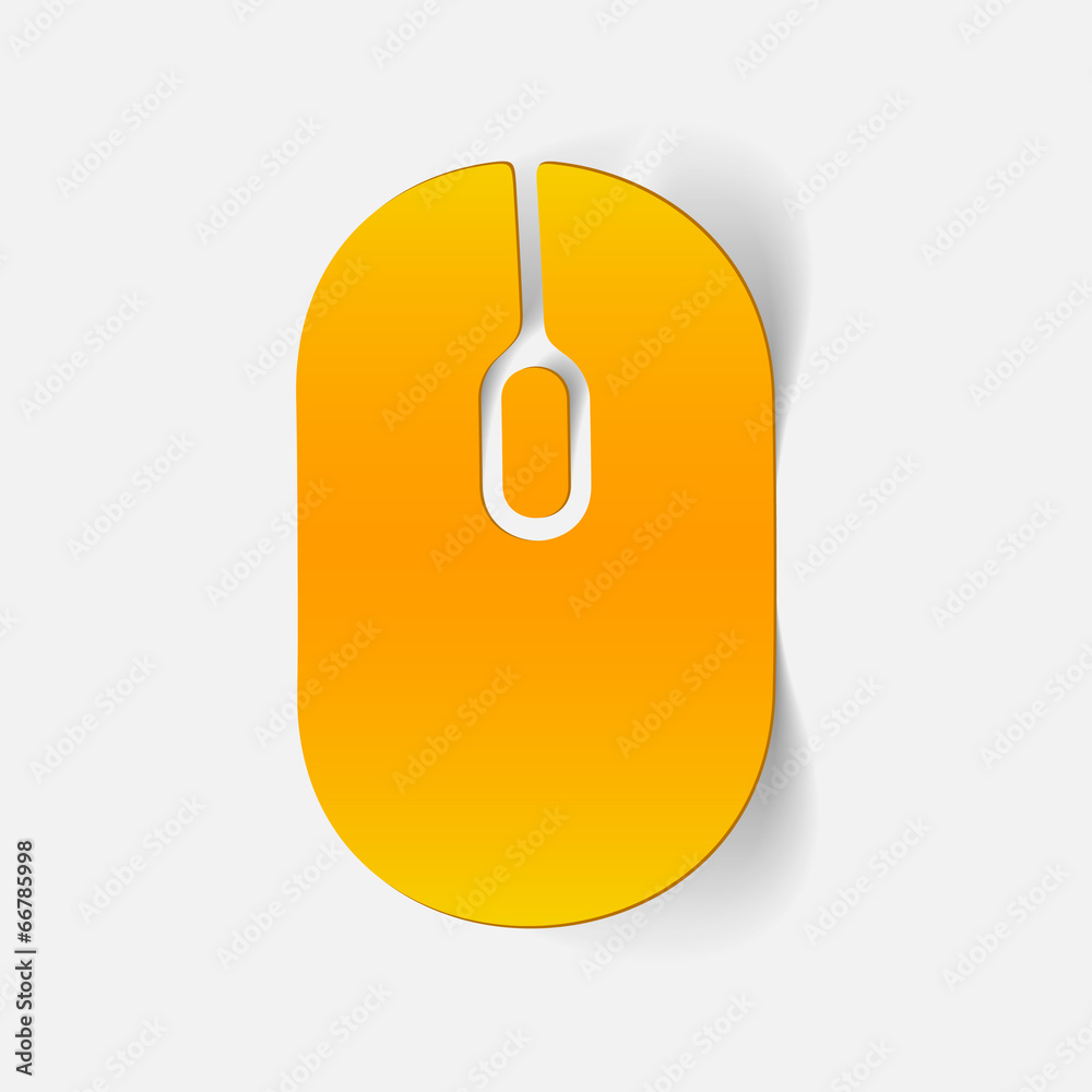 realistic design element: computer realistic design element: computer
