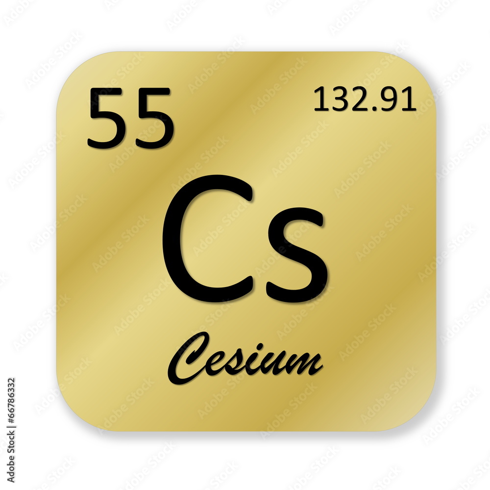 Cesium element Cesium element