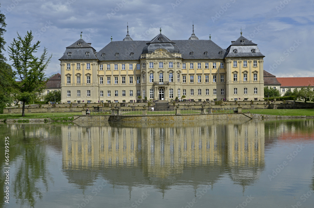 Obraz premium Schloss und Park, Werneck