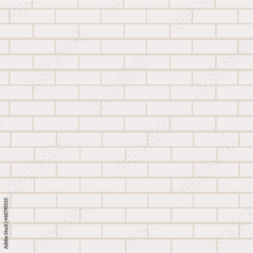 White brick wall vector