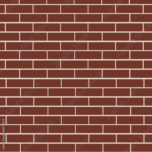 Brown brick wall vector © agongallud