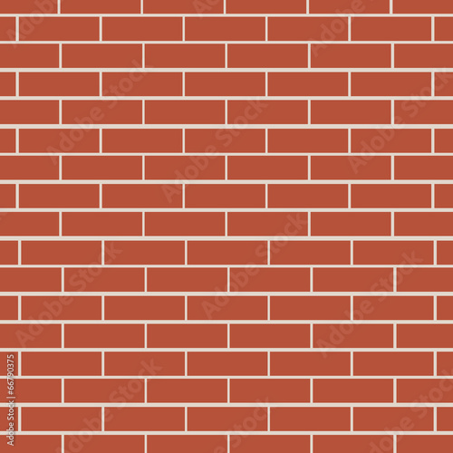 Brick wall vector