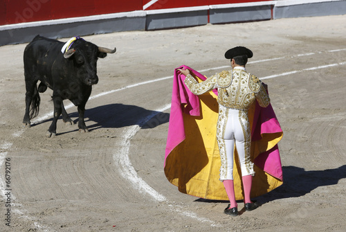torero en plaza de toros